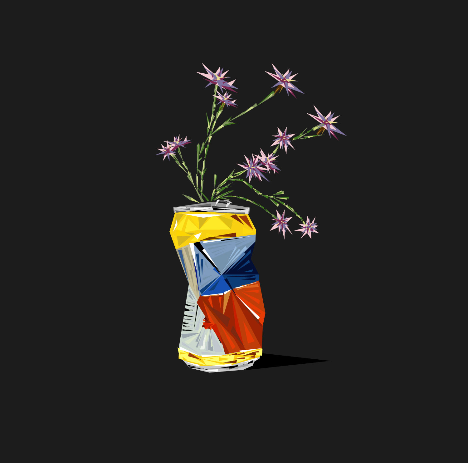 flower can